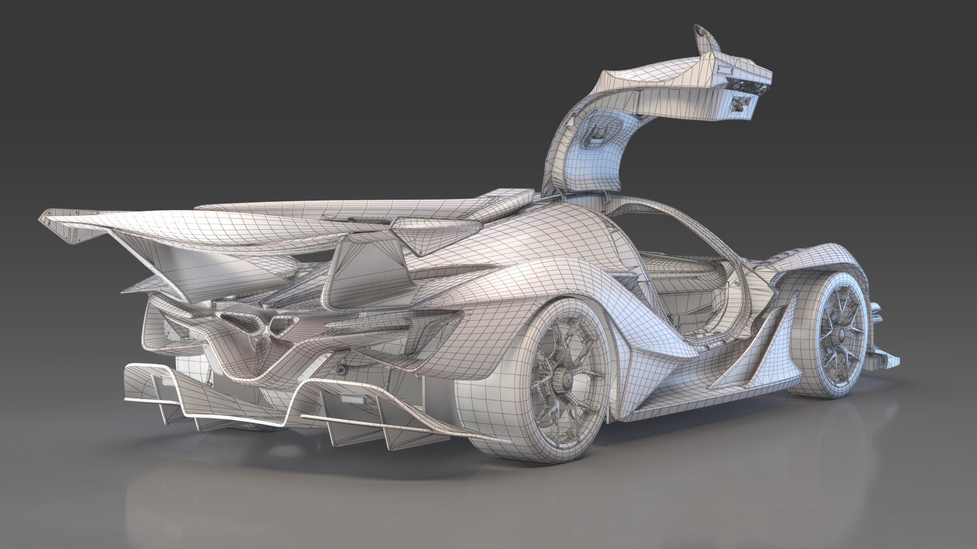 3D Apollo Exterior Model